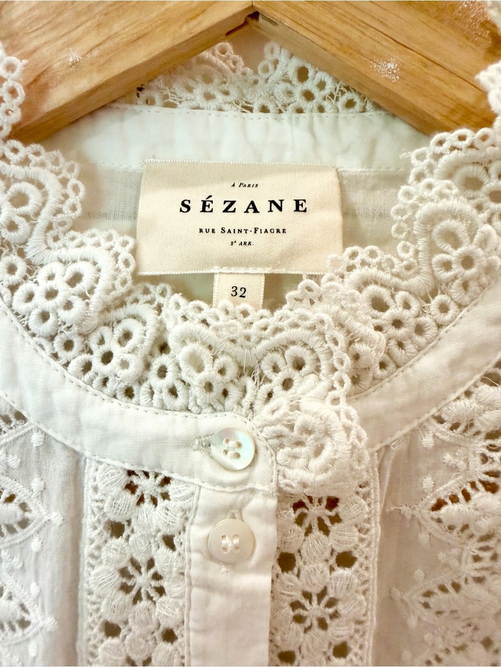 Sezane Rym Shirt - Picture 3 of 6